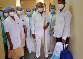 95 वर्षीय आजोबांची कोरोनावर मात