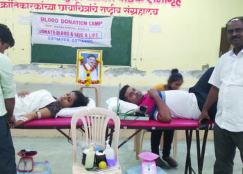 उरणमध्ये रक्तदान शिबीर