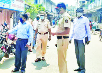 लॉकडाऊनचे नियम मोडणार्‍यांवर कार्यवाही