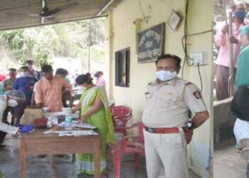 साळाव चेकपोस्टवर अँटीजन तपासणी