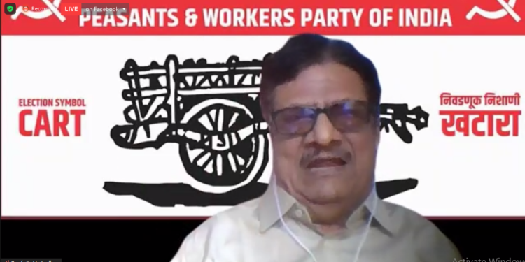 सत्यशोधक समाजच्या विचारसरणीने शेकापची स्थापना