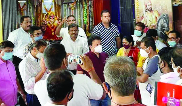 शेकाप खांदावासियांच्या पाठीशी ठाम