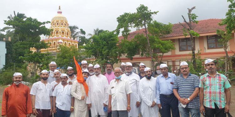विठूनामाच्या गजरात दुमदुमली अलिबाग नगरी