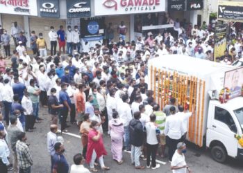 माजी आ. मधुकर ठाकूर पंचत्वात ; सातीर्जे मूळ गावी अंत्यसंस्कार