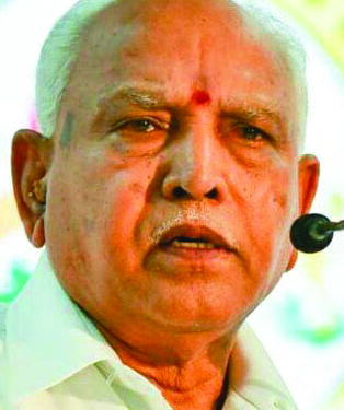 कर्नाटक मुख्यमंत्री येडियुरप्पा यांचा राजीनामा