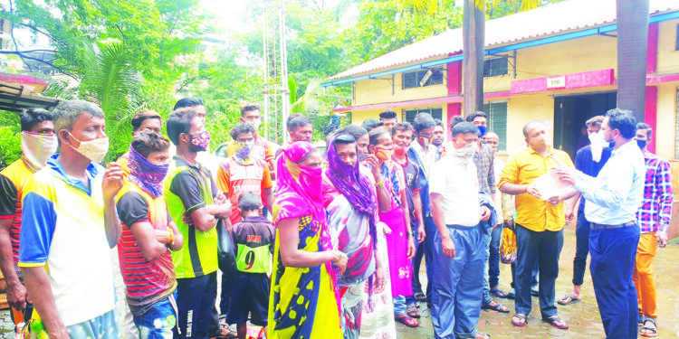 तांबडी आदिवासीवाडीला महावितरणाच फटका