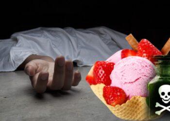 बापानेच घेतला लेकराचा जीव; आईस्क्रीममधून दिलं विष