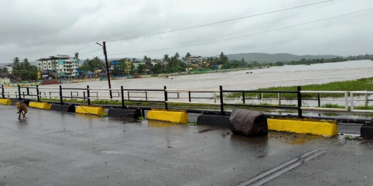 रोह्यात कुंडलिका झाली तुडुंब