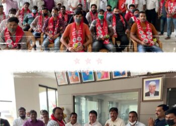 मनपा विरोधी पक्षनेते प्रीतम म्हात्रे यांच्या मार्गदर्शनाखाली शेकापमध्ये इन्कमिंग सुरूच..!