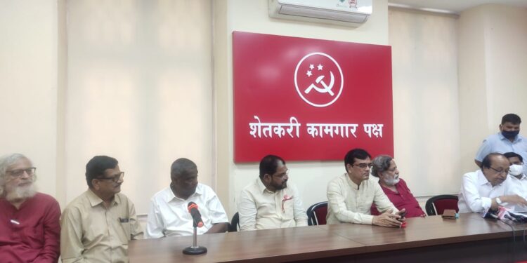 अन्यायकारक कृषी कायद्याविरोधात डाव्या आघाडीचा ‘एल्गार’