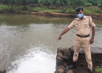 कळंब येथे पोश्री नदीत तरुण गेला वाहून