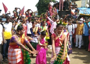 कर्जत तालुक्यात आंतरराष्ट्रीय आदिवासी दिन भव्य रॅलीने साजरा