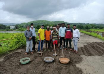पालदाड परिसर झाला खड्डेमुक्त