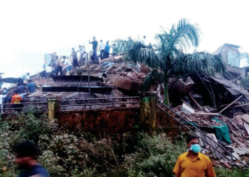 महाड तारीख गार्डन इमारत दुर्घटना