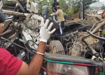 खोपोली भीषण अपघात; एकाचा जागीच मृत्यू