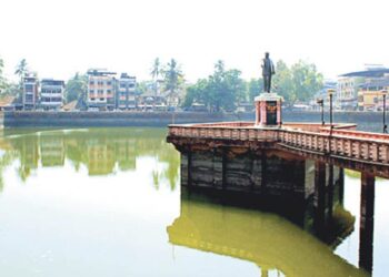 चवदार तळ्यांची संरक्षक भिंत खचतेयं?