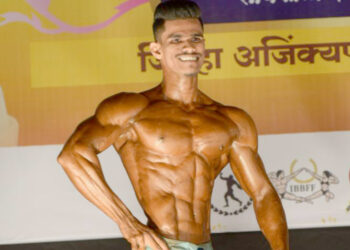 युरोप बॉडी बिल्डिंग स्पर्धेसाठी गिरीश पाटील याची निवड