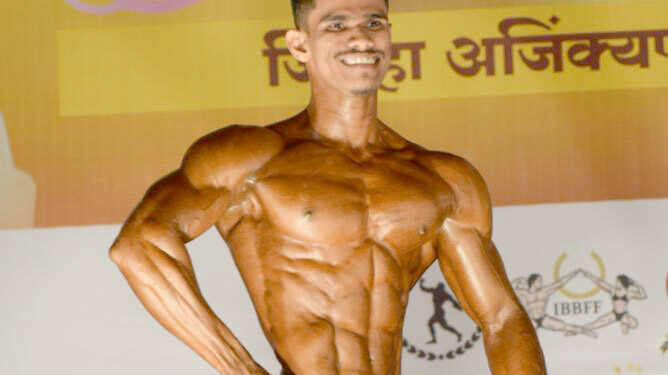 युरोप बॉडी बिल्डिंग स्पर्धेसाठी गिरीश पाटील याची निवड