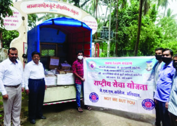 पूरग्रस्तांना जेएसएमतर्फे मदतीचा हात