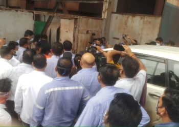 शिवसेनेच्या संजय जांभळेची स्टंटबाजी