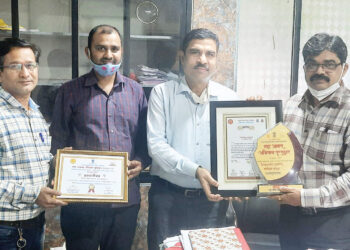 जलजीवन व स्वच्छ भारत मिशनमध्ये उत्कृष्ट कामगिरी ; खालापूर पंचायत समितीचा सन्मान