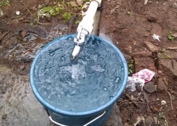 नेवाळीत नळ पाणी योजनेचे काम पूर्ण