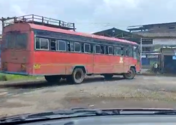 शेकापच्या पाठपुराव्याने बोरघरफाटा ते रामराज पर्यंत एसटी सेवा पुर्ववत सुरु