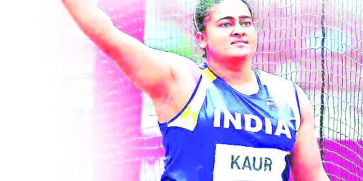 कमलप्रीतची दिमाखदार थाळीफेक