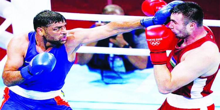 बॉक्सर सतीश कुमार स्पर्धेबाहेर