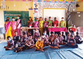 कामथ शाळेत राष्ट्रीय पोषण महासप्ताह