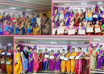 क्रांतीज्योत महिला विकास फाउंडेशनतर्फे मंगळागौर