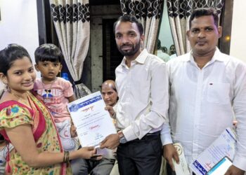 लेखन स्पर्धेचा बक्षीस वितरण सोहळा