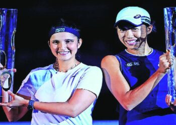 टेनिस स्पर्धेत सानियाला जेतेपद