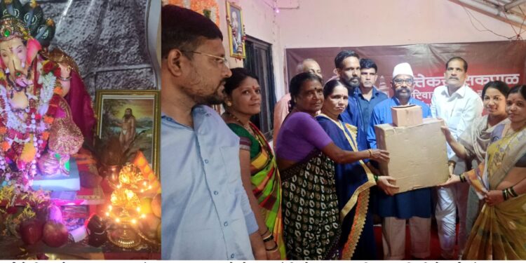 101 वर्षांच्या परंपरेचा नवसाच्या गणपतीचे विसर्जन