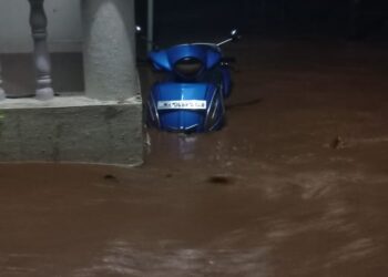 बोर्ली बाजारपेठ पाण्याखाली; व्यापार्‍यांचे प्रचंड नुकसान