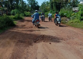 श्रीवर्धनमधील रस्त्यांची दुर्दशा