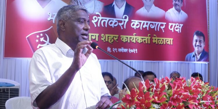 अलिबागच्या सर्वांगिण विकासासाठी शेकाप कटिबद्ध