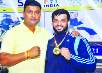 पालीतील अनुज सरनाईकने राज्यस्तरीय पिंच्यांक सिल्याट स्पर्धेत पटकावले सुवर्णपदक