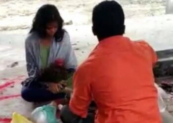 अंधश्रद्धेचा कहर! स्मशानभूमीत अल्पवयीन मुलीची पूजा