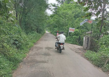 पोसरी-साळोख रस्त्याची दुरावस्था