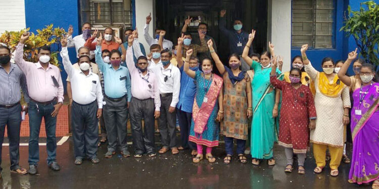 शेतकरी बांधवांच्या आंदोलनाला राज्य सरकारी कर्मचारी मध्यवर्ती संघटनेचा पाठींबा