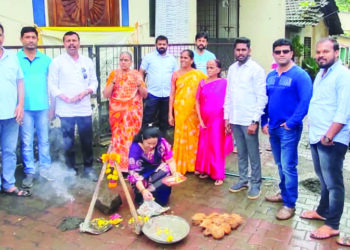 खोपोलीत विकासकामांचे भूमिपूजन