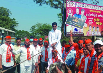 इंधन दरवाढीविरोधात शिवसेनेकडून सायकल रॅली