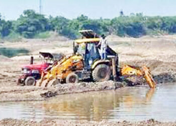 चिंचघर खाडीत रात्रीचा खेळ