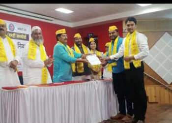 जनमोर्चा संघटनेच्या रायगड जिल्हा अध्यक्षपदी आजेश नाडकर