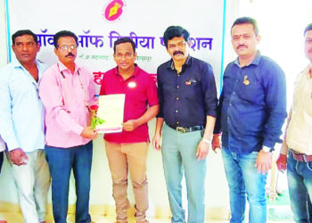 द पॉवर ऑफ मीडियाच्या जिल्हाध्यक्षपदी योगेश बांडागळे
