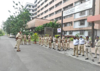 रसायनीत  पोलीस भरती परीक्षा