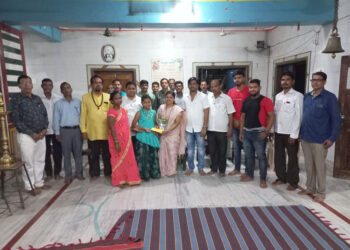 वशेणी इतिहास संपादकीय मंडळाकडून भव्य सन्मान