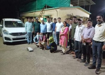 संगमेश्वरमध्ये व्हेल माशाच्या उलटीची तस्करी करणाऱ्या 4 जणांना अटक