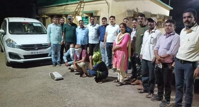 संगमेश्वरमध्ये व्हेल माशाच्या उलटीची तस्करी करणाऱ्या 4 जणांना अटक